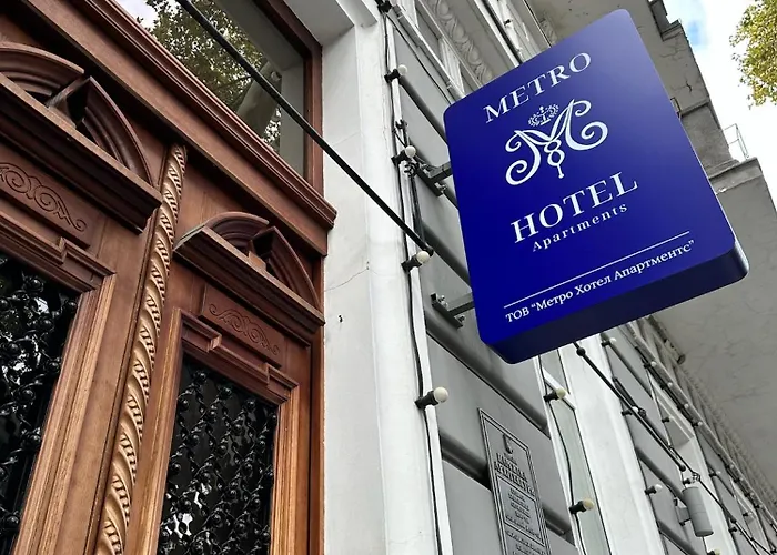 Метро Готель Апартаменти Hotel Odessa